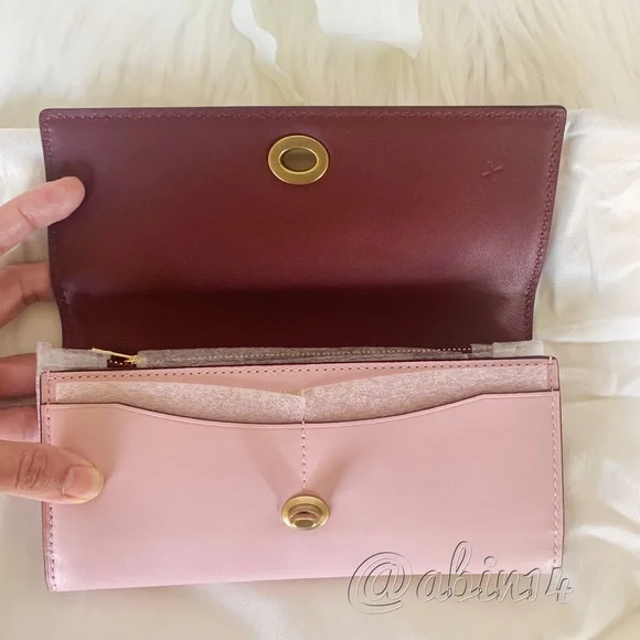 NWT Coach 1941 Glovetanned Leather Turnlock Envelope Wallet - Picture 4 of 7